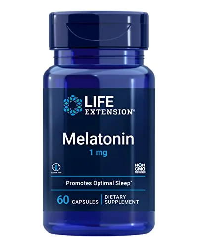 Life Extension Melatonin 1mg Capsule