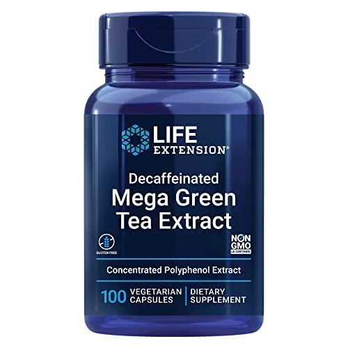 Life Extension Mega Green Tea Extract (Decaffeinated) Capsule