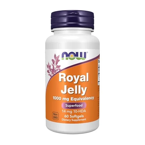 NOW Foods Royal Jelly 1000mg Softgel