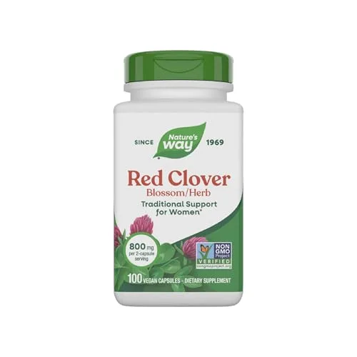 Nature's Way Red Clover Blossom 400mg Capsule