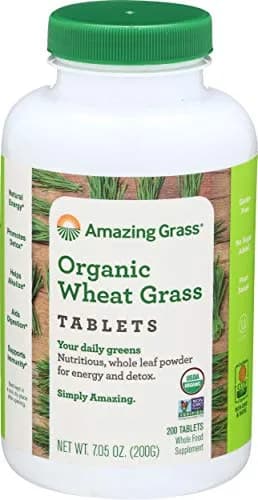Amazing Grass Wheat Grass Tablets (200ct) Tablet