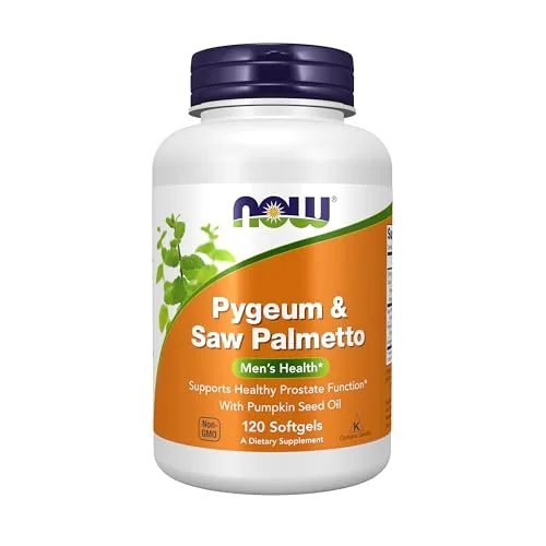 NOW Foods Pygeum & Saw Palmetto Softgel