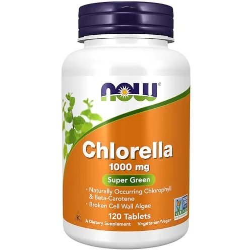 NOW Foods Chlorella 1000mg Tablet