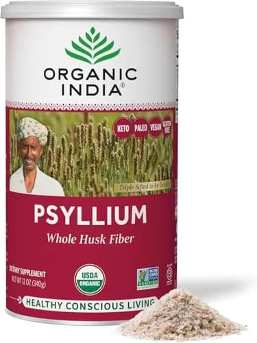 Organic India Whole Husk Psyllium Whole Husk