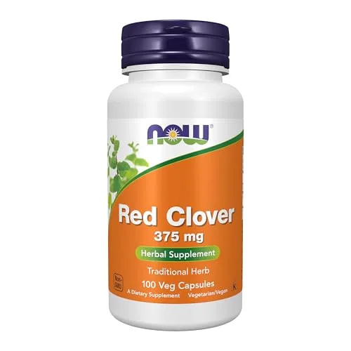 NOW Foods Red Clover 375mg Capsule