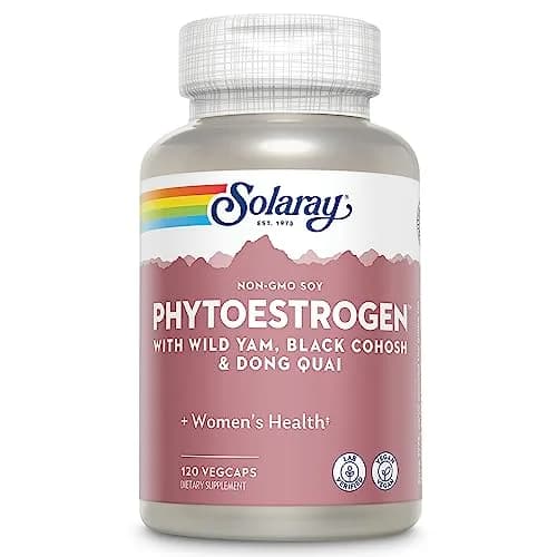 Solaray Red Clover PhytoEstrogen supplement product image 1 of 6