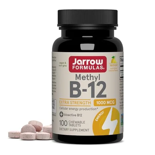 Jarrow Formulas Methyl B-12 1000mcg Sublingual Lozenge