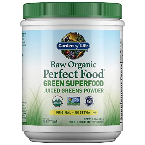 Garden of Life Raw Organic Perfect Food Green Superfood Powder