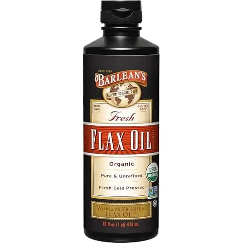 Barlean's Organic Flaxseed Oil Liquid 16oz Liquid