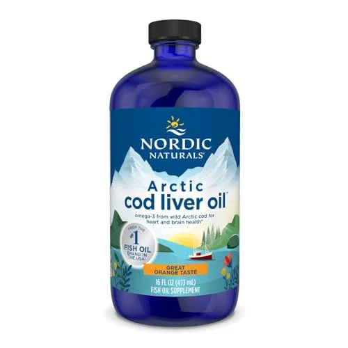 Nordic Naturals Arctic CLO Liquid Orange 16oz Liquid