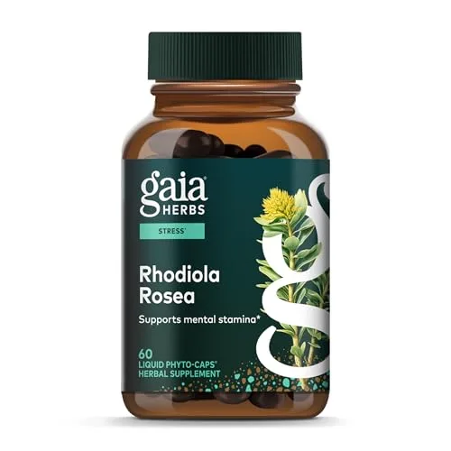 Gaia Herbs Rhodiola Rosea Liquid Phyto-Capsule