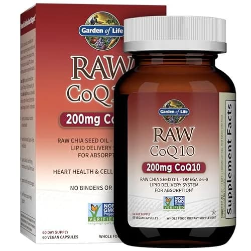 Garden of Life Raw CoQ10 200mg Capsule