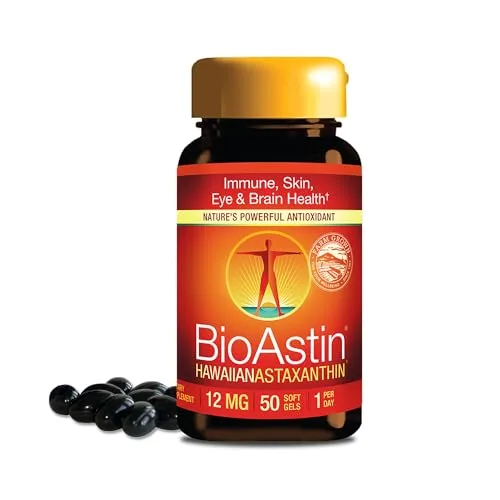 BioAstin Hawaiian Astaxanthin 12mg Softgels