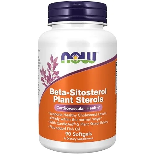 NOW Foods Beta-Sitosterol Plant Sterols Softgel