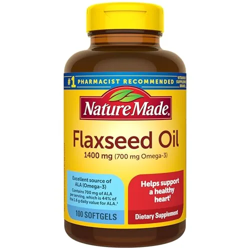 Nature Made Extra Strength Flaxseed Oil 1400mg Softgel