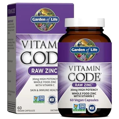 Garden of Life Vitamin Code Raw Zinc Capsule