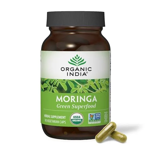 Organic India Moringa (90 Caps)