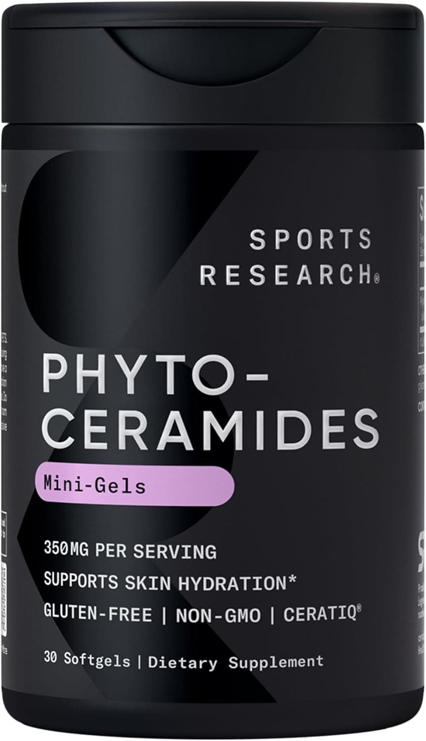 Sports Research Phytoceramides 350mg Skin Softgels Softgel