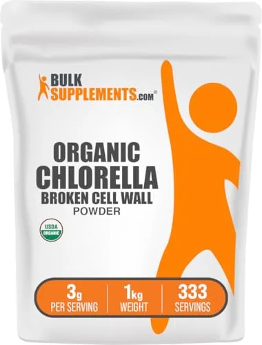 BulkSupplements Organic Chlorella Powder