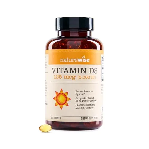 NatureWise Vitamin D3 5000 IU Softgel