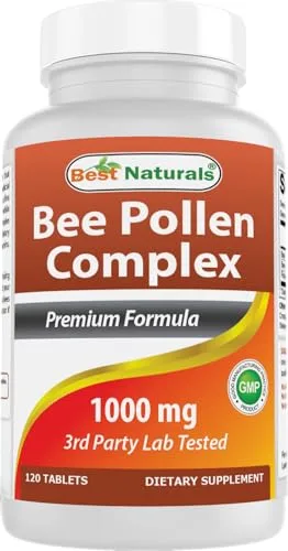 Best Naturals Bee Pollen Complex 1000mg Tablet