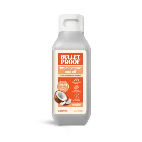 Bulletproof Brain Octane C8 MCT Oil Liquid