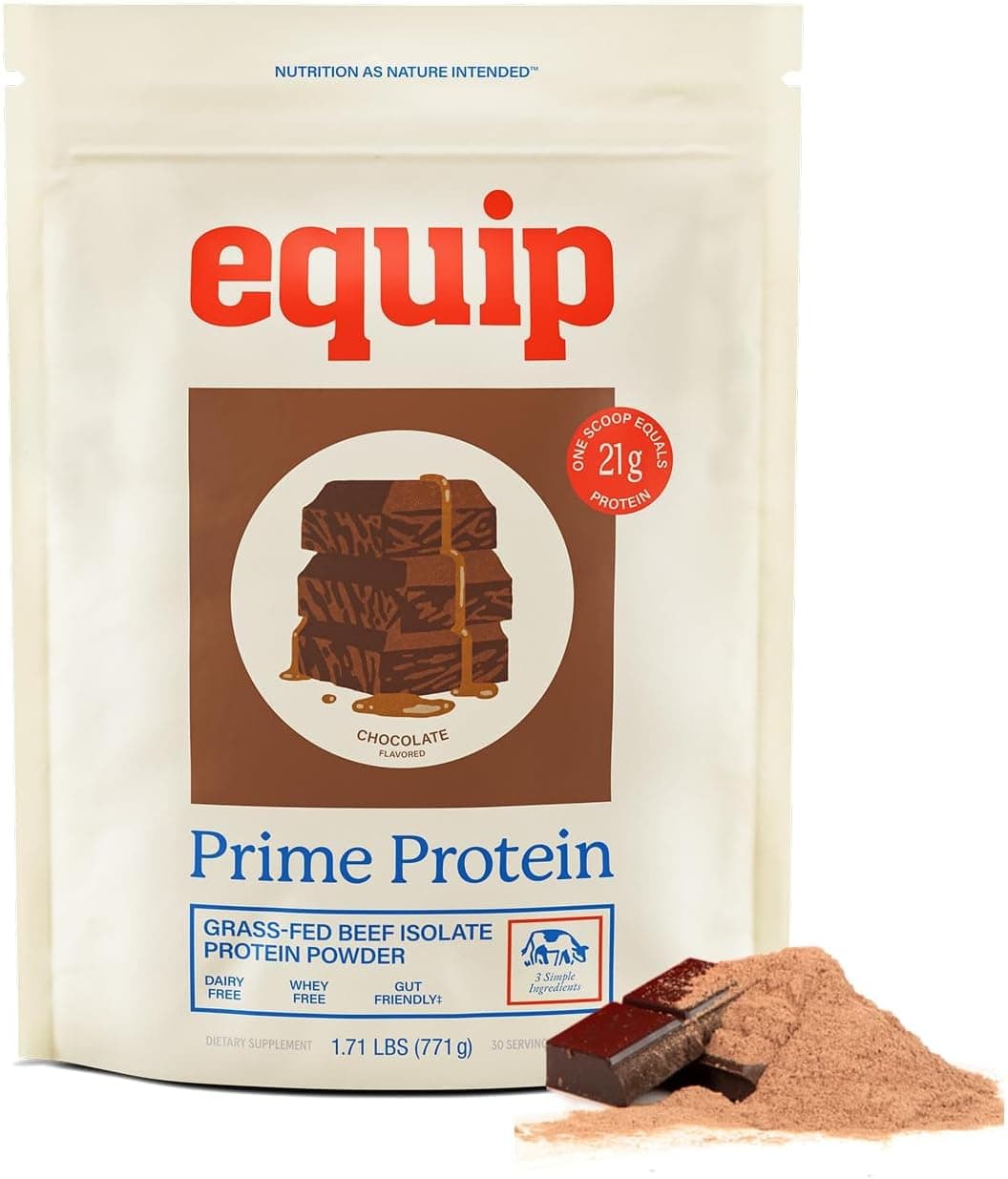 Equip Foods Prime Protein Beef Powder Powder