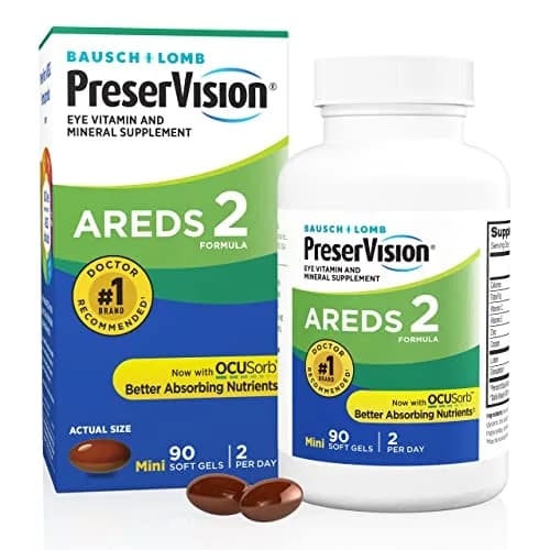 Bausch + Lomb PreserVision AREDS 2 Formula Softgel