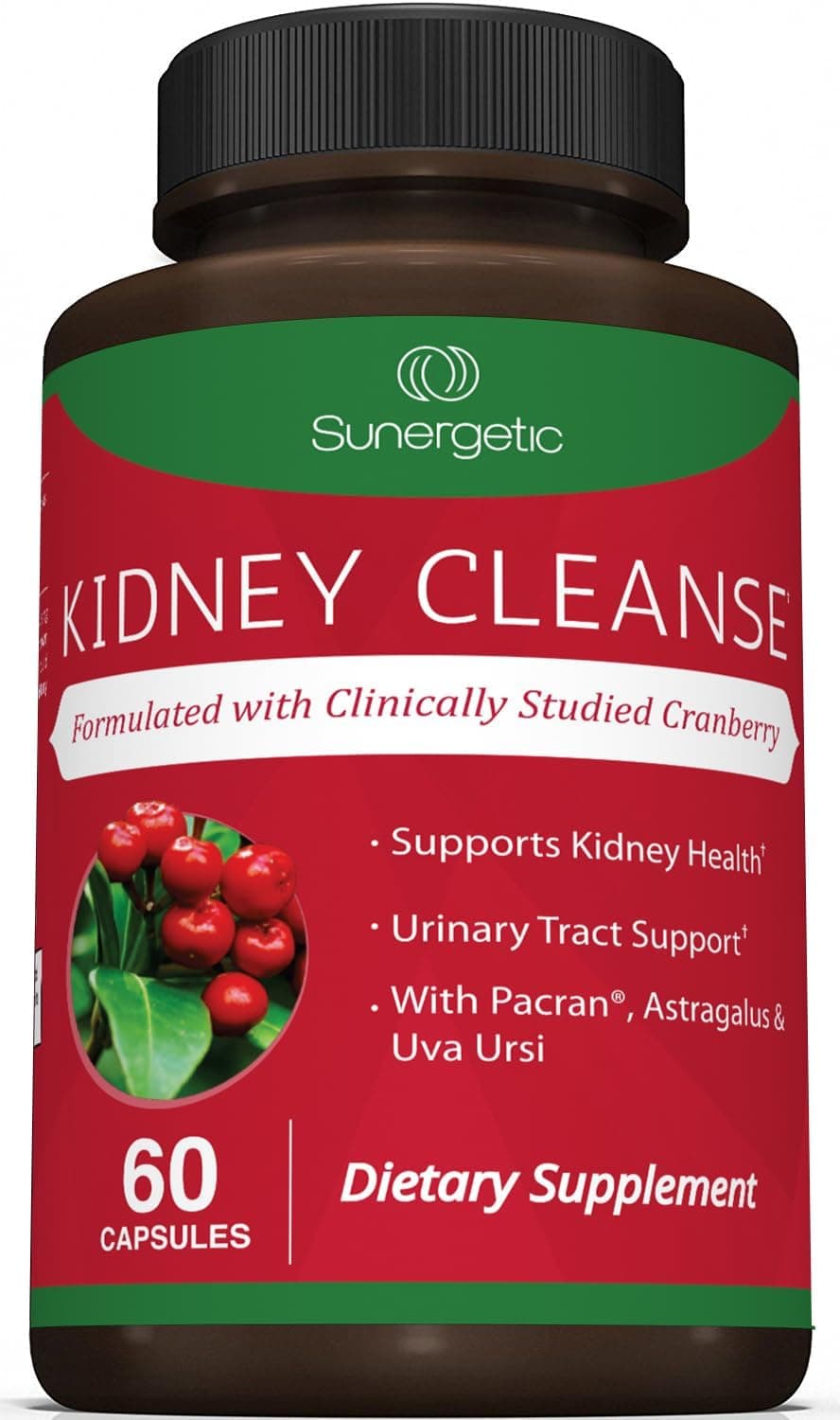 Sunergetic Kidney Cleanse Cranberry Capsule