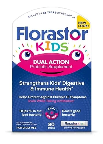 Florastor Kids Daily Probiotic Powder Packets