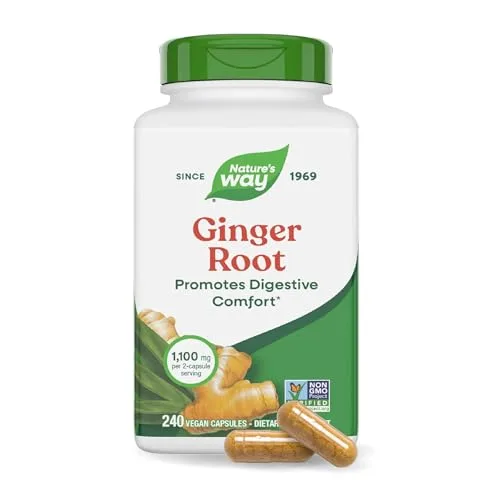 Nature's Way Ginger Root 550mg Capsule