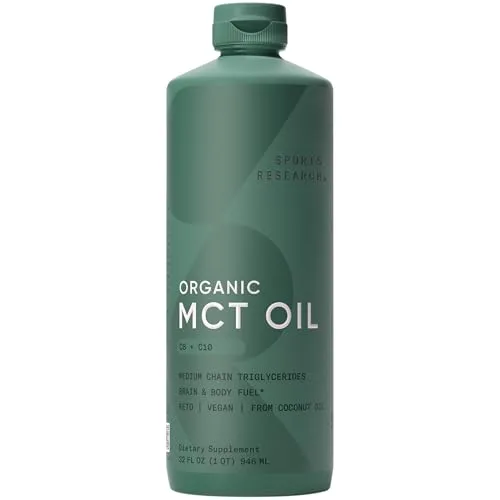 Sports Research Organic MCT Oil Liquid