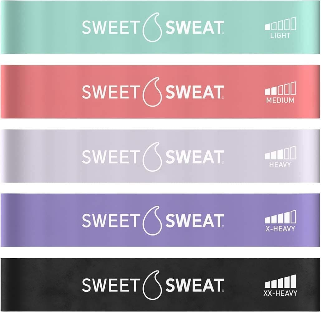 Sweet Sweat Mini Loop Resistance Bands Set Gear