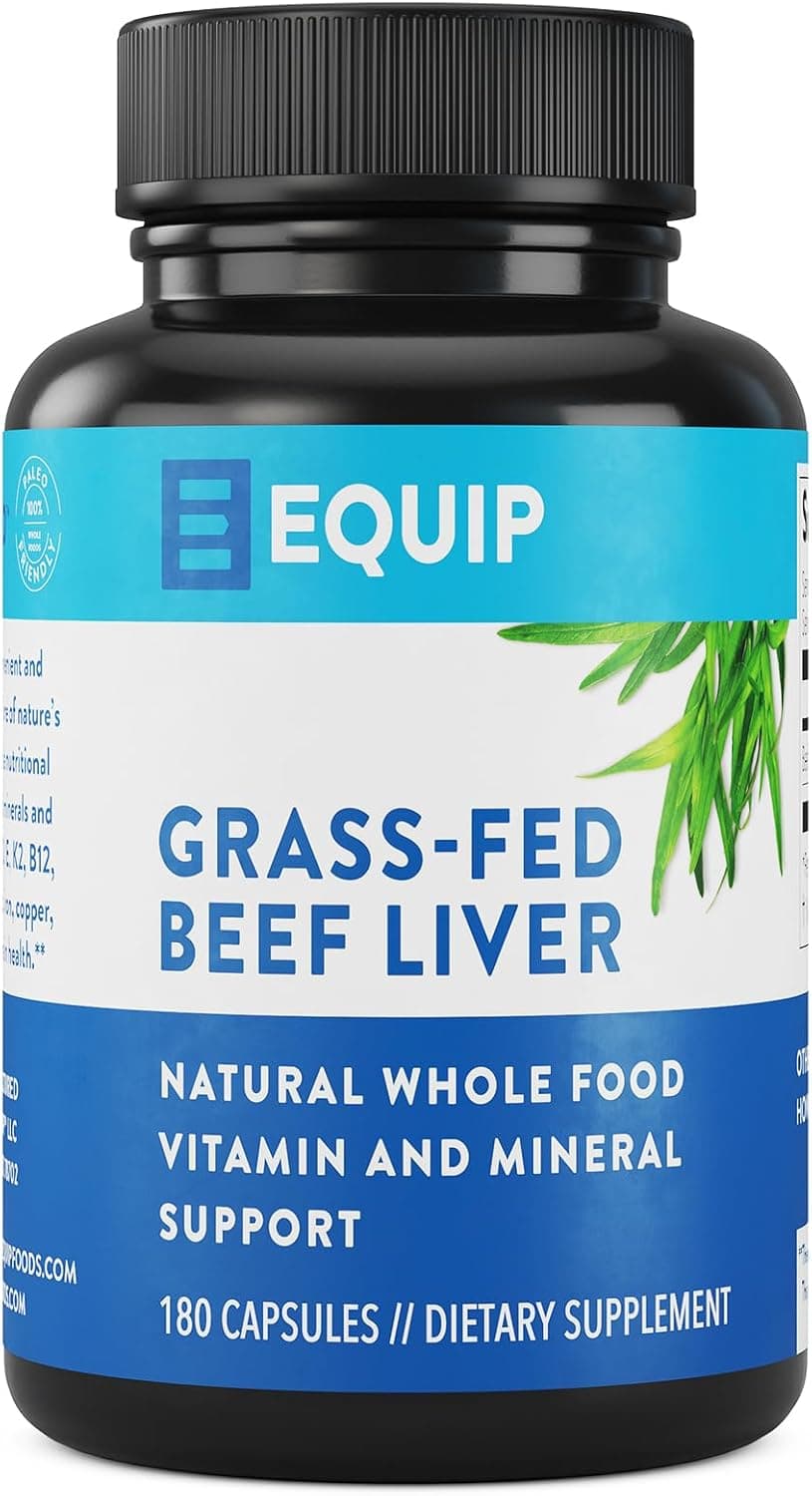 Equip Foods Grass Fed Beef Liver Capsules Capsule