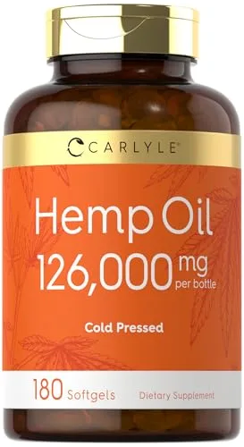 Carlyle Hemp Oil Capsules 1400mg Softgel