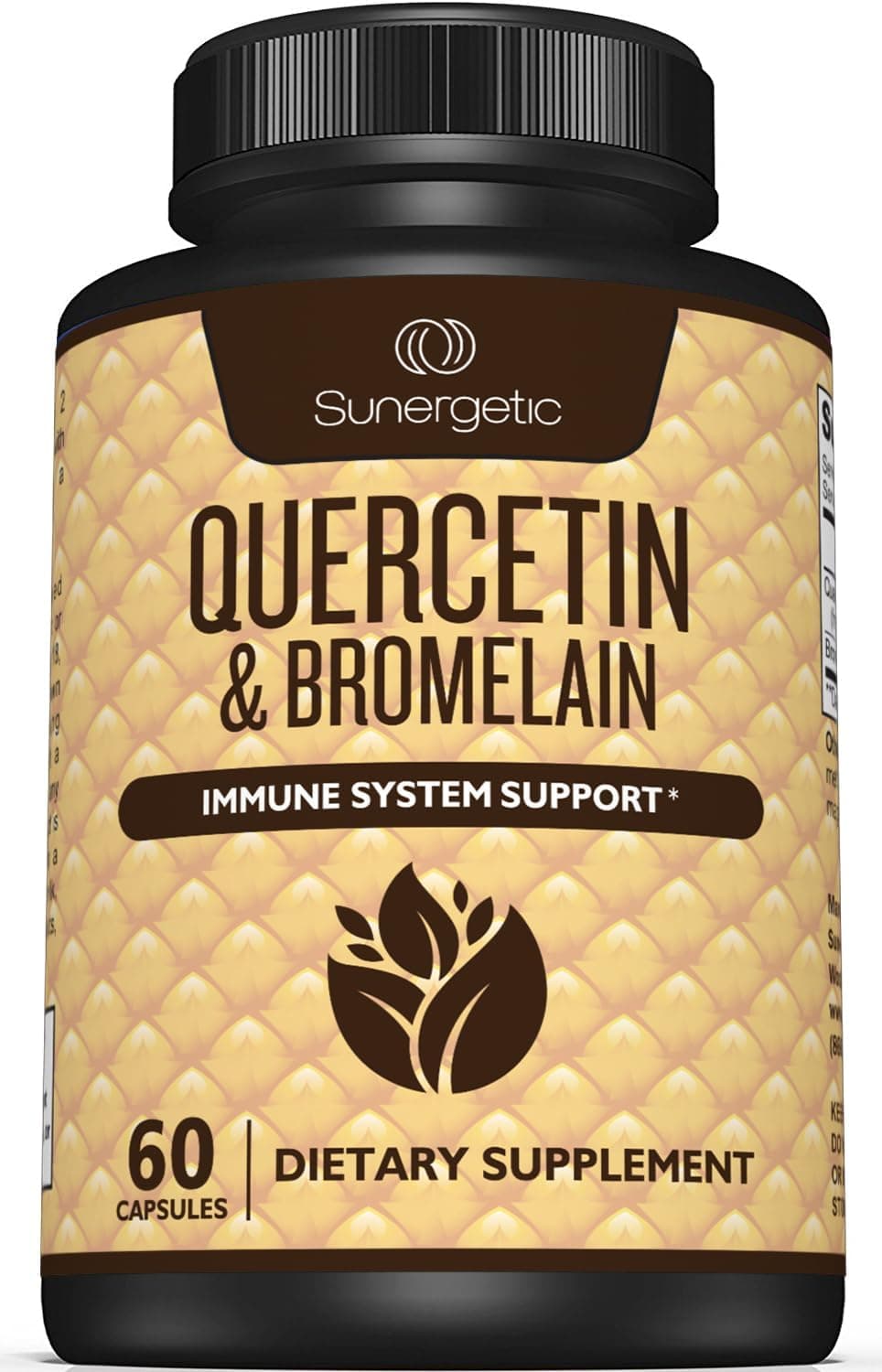 Sunergetic Quercetin Bromelain 1000mg Capsule