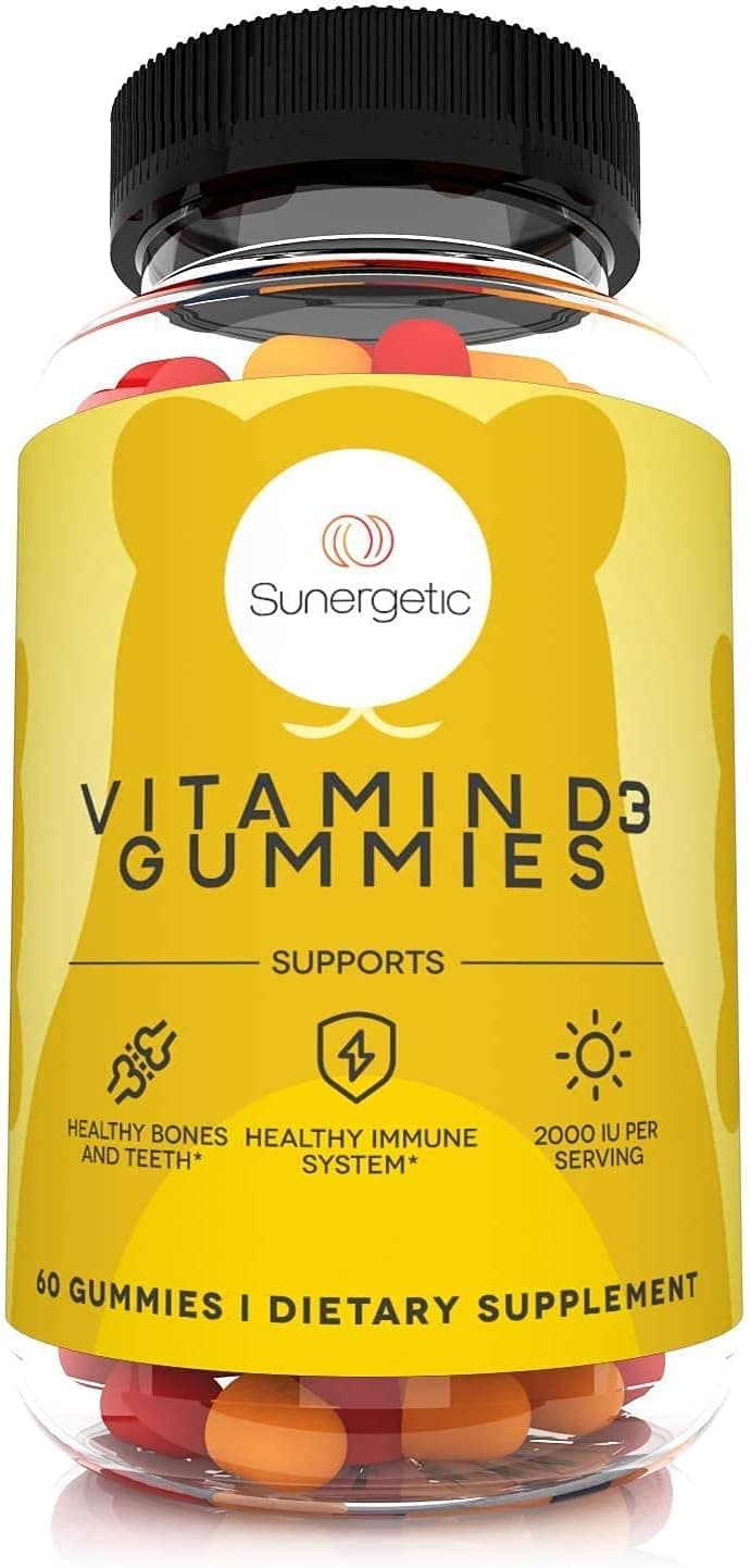 Sunergetic Vitamin D3 Gummies 2000 IU Gummy