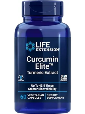 Life Extension Curcumin Elite Turmeric Extract supplement product image 1 of 6