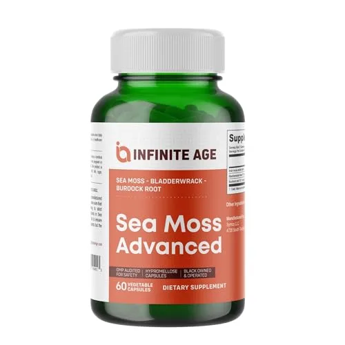 Infinite Age Sea Moss Advanced Superfood Capsules Capsule