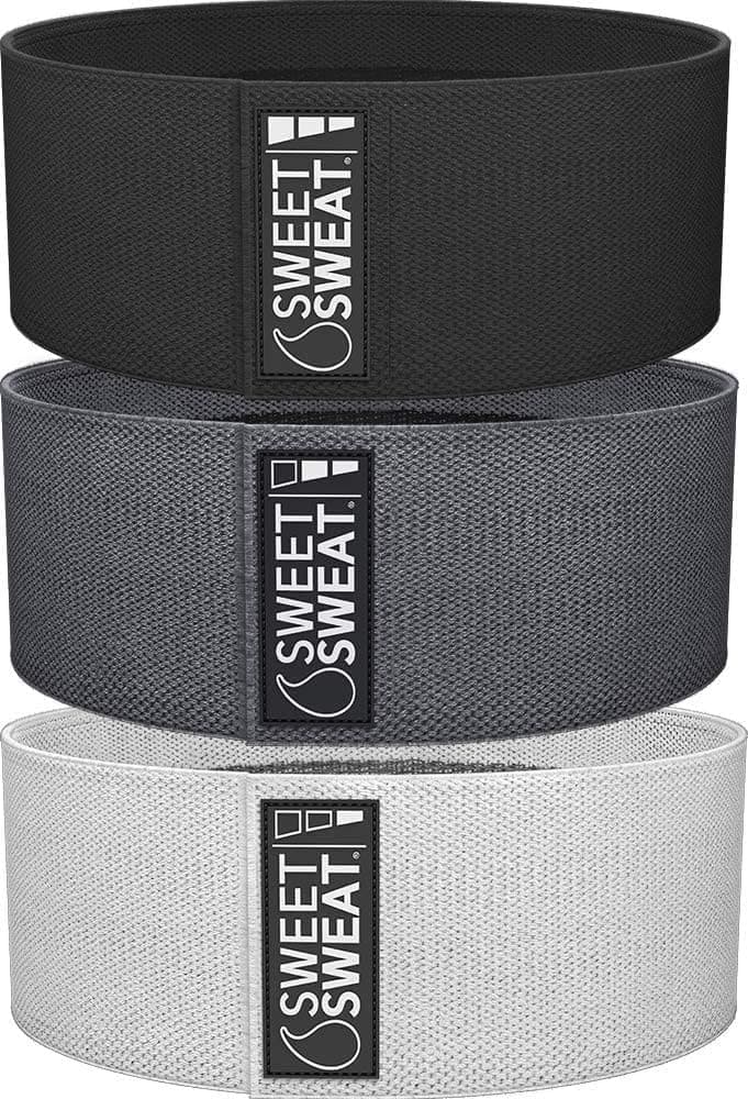 Sweet Sweat Hip Resistance Bands (3-Pack with 3 Resistance Levels) Gear