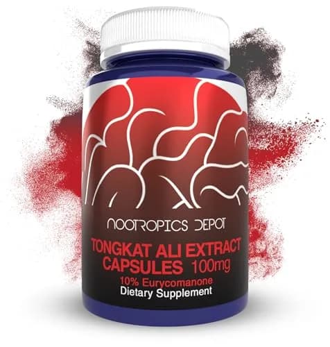 Nootropics Depot Tongkat Ali 10% Eurycomanone supplement product image 1 of 6