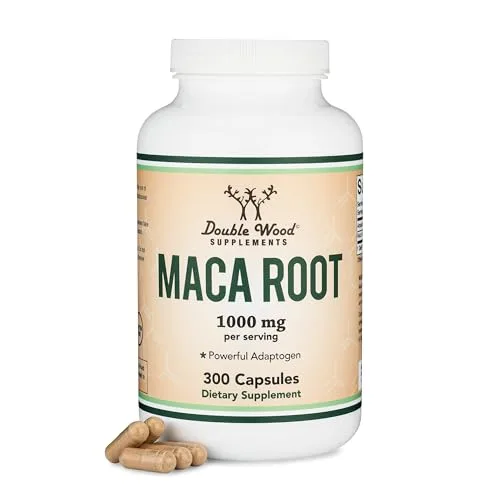 Double Wood Maca Root 1000mg Capsules