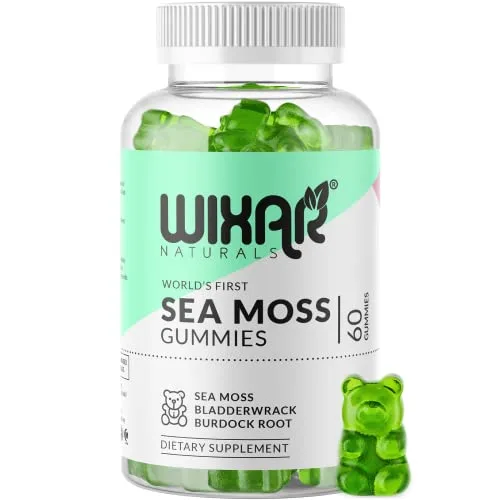 Wixar Naturals Sea Moss Gummies Gummy