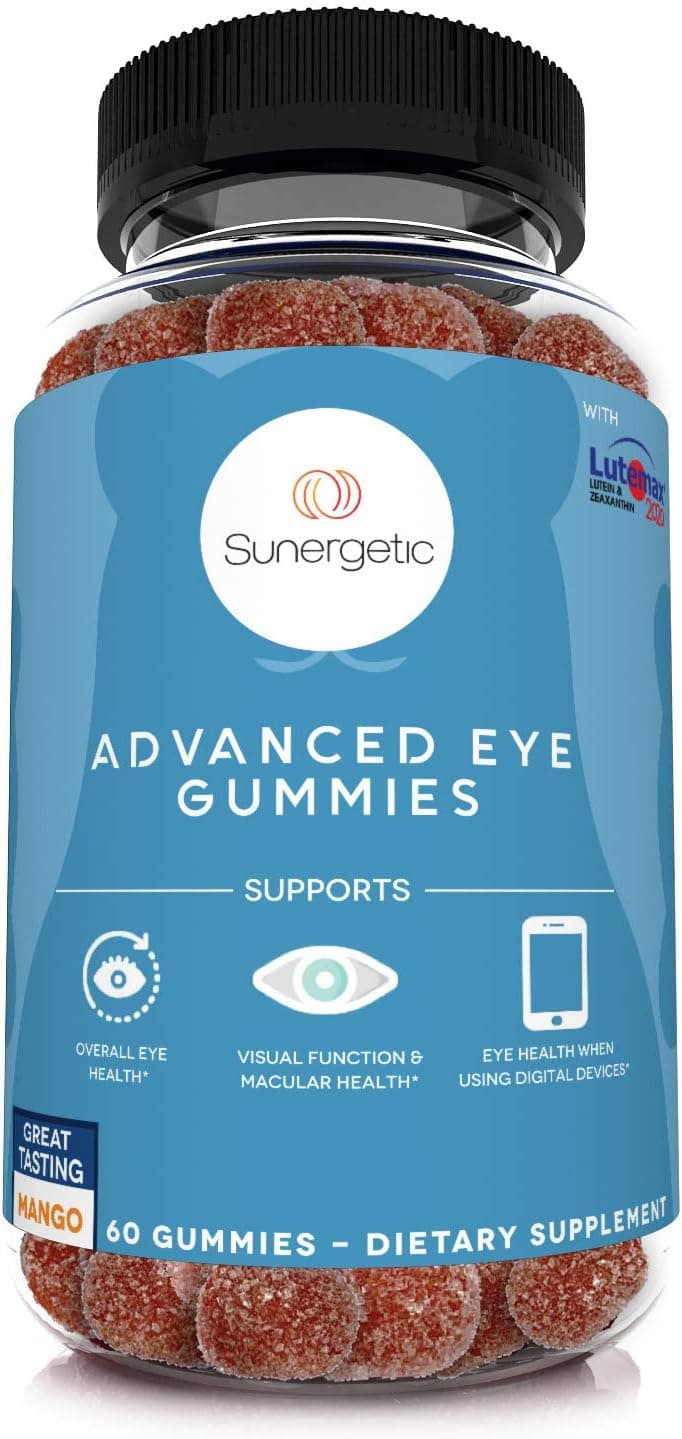 Sunergetic Lutein Zeaxanthin Eye Gummies Gummy