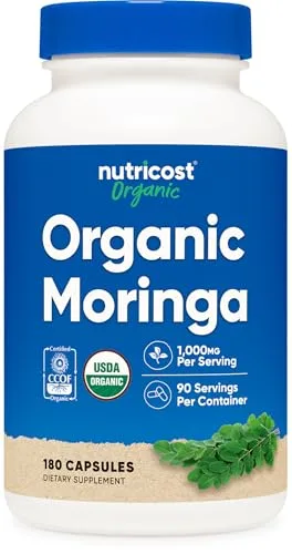 Nutricost Moringa 500mg (180 Caps) Capsule