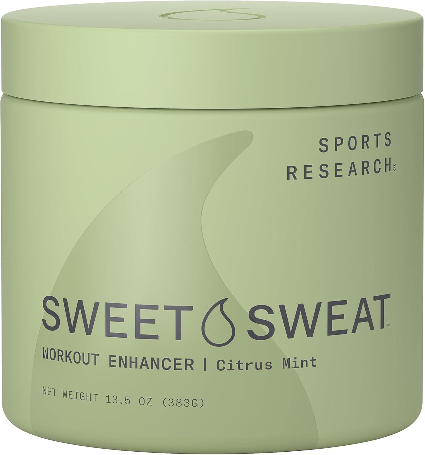 Sports Research Sweet Sweat Workout Enhancer Gel (13.5 oz Jar) Topical Gel