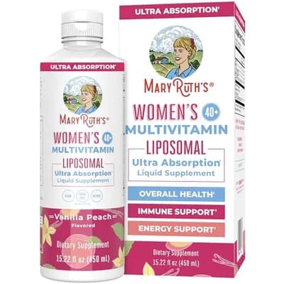 Mary Ruth's MaryRuth’s Multivitamin Liposomal for Women 40+ | Womens Multivitamin Liposomal | Immune Liquid