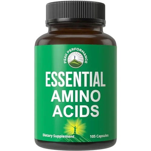 Peak Performance All 9 Essential Amino Acids Supplement Capsule