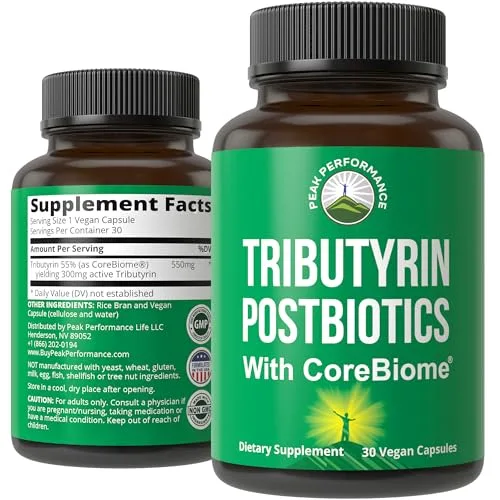 Peak Performance CoreBiome Tributyrin Capsule