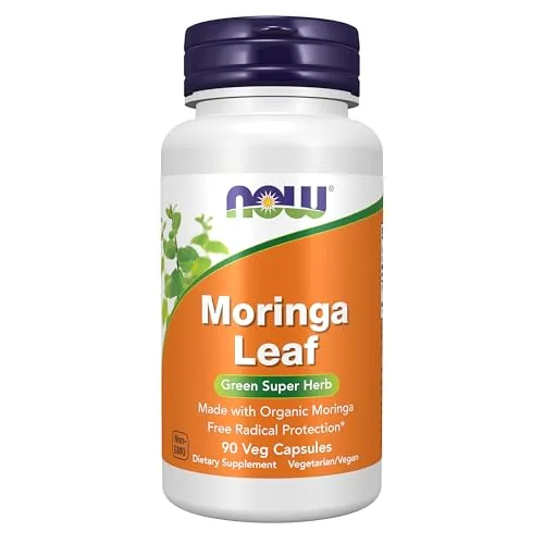 NOW Foods Moringa Leaf (90 Veg Caps) Veg Capsule